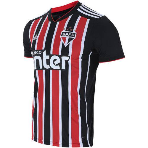 Camisa São Paulo Ii Oficial Preta Torcedor 2018/19 Tamanho G Original