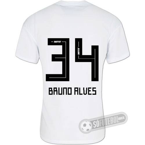 Camisa São Paulo - Modelo I (bruno Alves #34)