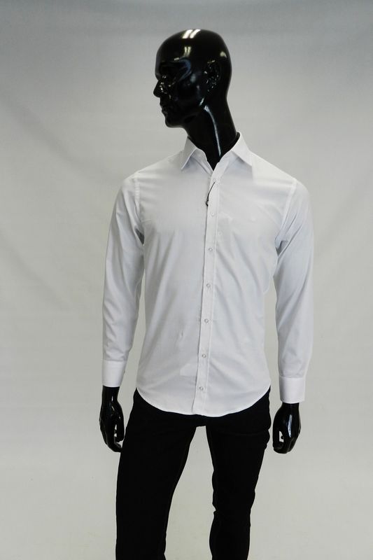 Camisa Slim Delucca Branco Tam. 03