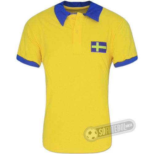 Camisa Suécia 1958 - Modelo I