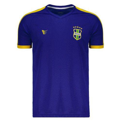 Camisa Super Bolla Brasil Pró 2018 Nº 10 Azul