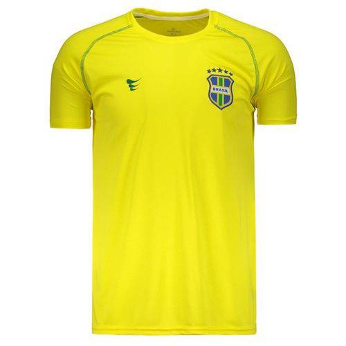 Camisa Super Bolla Brasil Ultimate 2018 Amarela