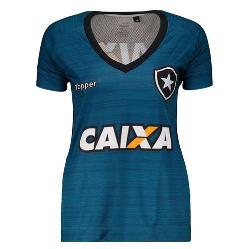 Camisa Topper Botafogo Treino Atleta 2017 Feminina