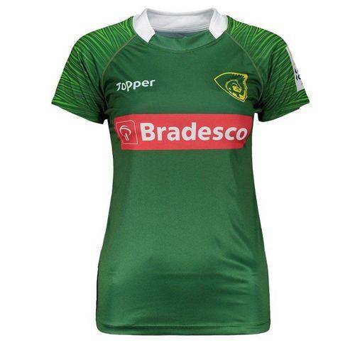 Camisa Topper Rugby Brasil 2 2017 Feminina