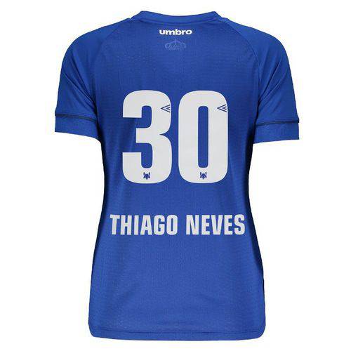 Camisa Umbro Cruzeiro I 2018 Feminina 30 Thiago Neves