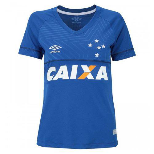 Camisa Umbro Feminina Cruzeiro Oficial 1 2018