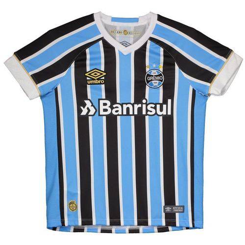 Camisa Umbro Grêmio I 2018 Juvenil