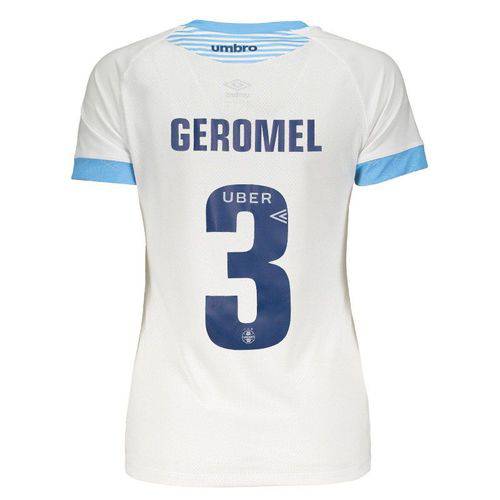 Camisa Umbro Grêmio II 2018 3 Geromel Feminina