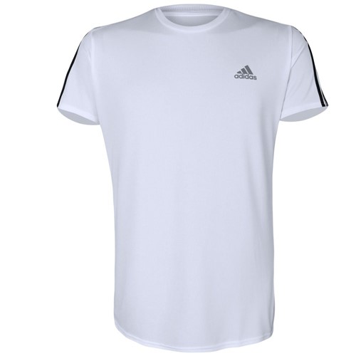 Camiseta Adidas Masculina Run 3 Stripes DN9041