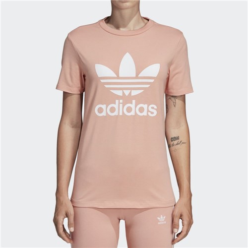 Camiseta Adidas Trefoil Feminina DV2587