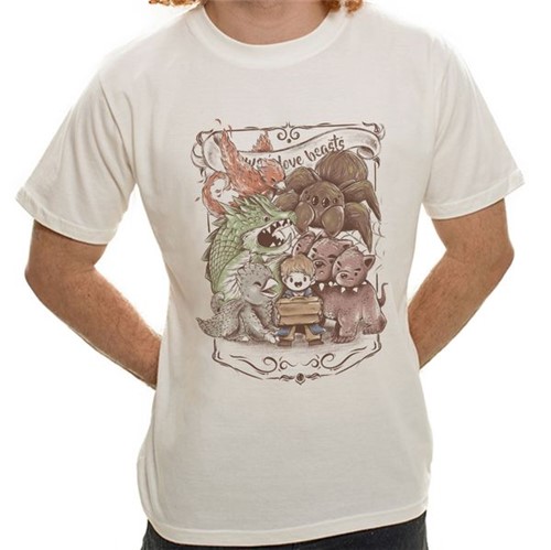 Camiseta All My Beasts - Masculino 6E24 - Camiseta Fantastic Beasts - Masculina - P