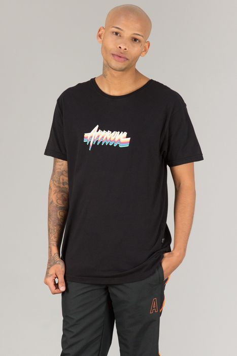 Camiseta Approve Arco-íris Preta Pp