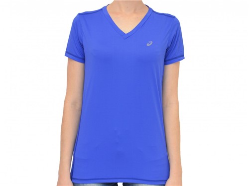 Camiseta Asics Casual Basic Core Pa Ss Tee Core Azul