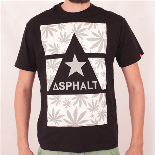 Camiseta Asphalt Snoop Dogg 10026 Preto P