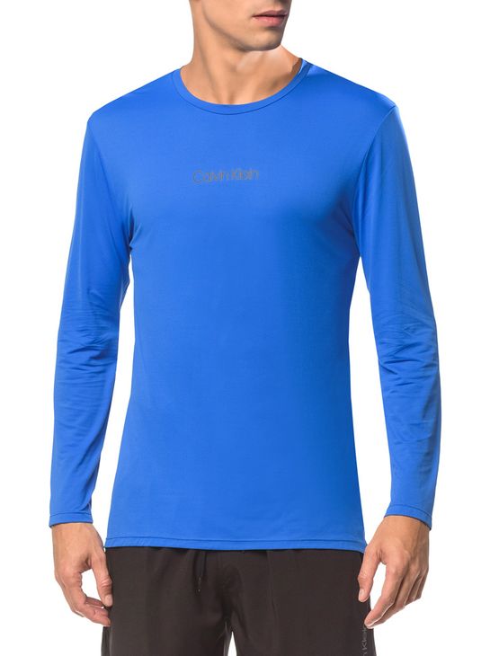 Camiseta Athletic Ck Logo Peito - Azul Médio - P