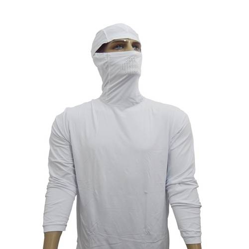 Camiseta Ballyhoo Ninja com Filtro Uv (Branca) Tam. Exg