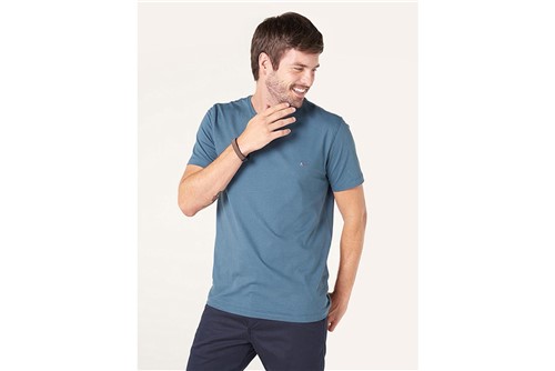 Camiseta Básica - Azul - GG