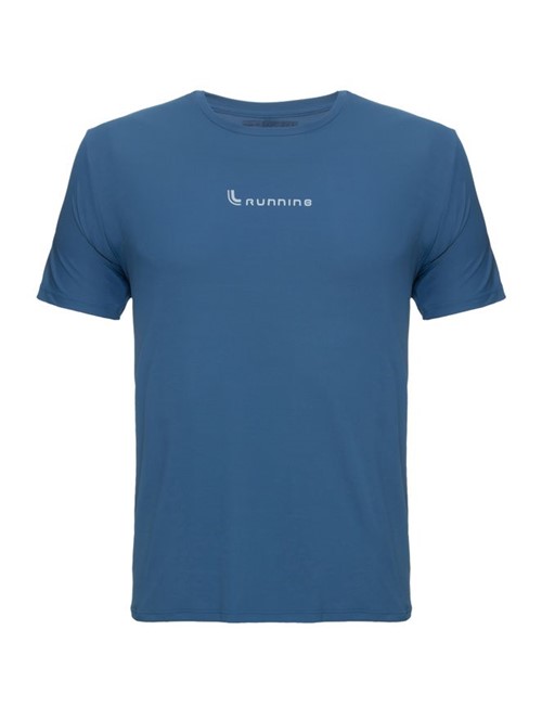 Camiseta Básica Azul Tamanho P