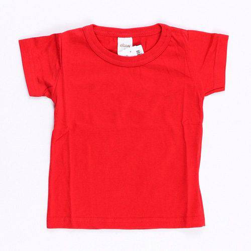 Camiseta Básica Vermelha - Elian