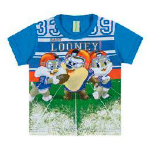 Camiseta Bebê Looney Tunes Football