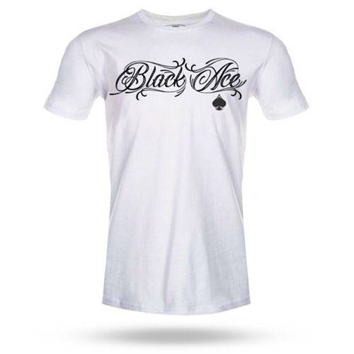 Camiseta Black Ace Player - Branco