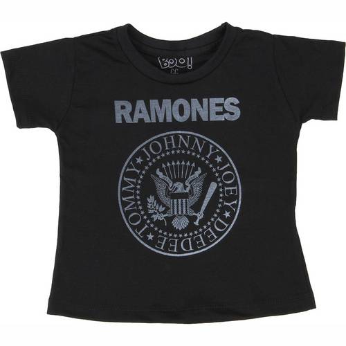 Camiseta Boo! Kids Ramones Preto P
