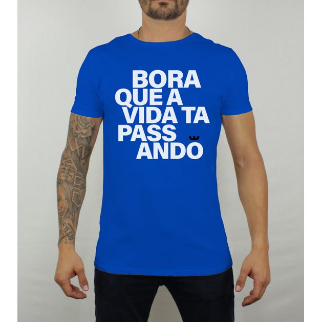 Camiseta Bora Azul Royal