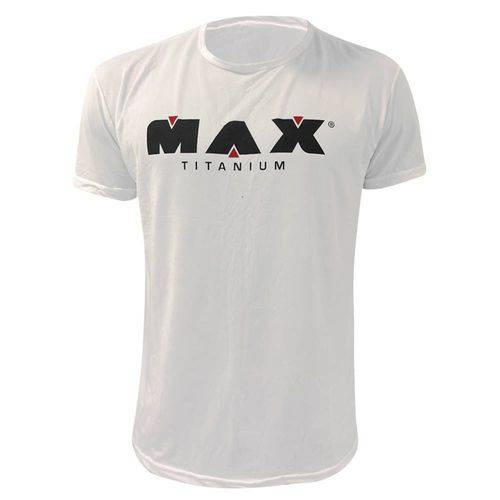 Camiseta Branca – Camisa Max Titanium – Branco