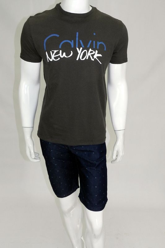 Camiseta Calvin Klein New York Preta Tam. G