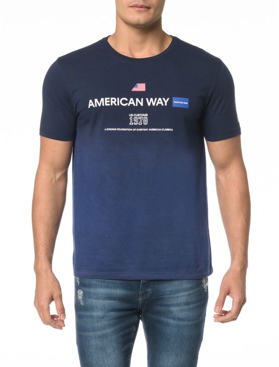 Camiseta CKJ MC Est American Way 1978 - M