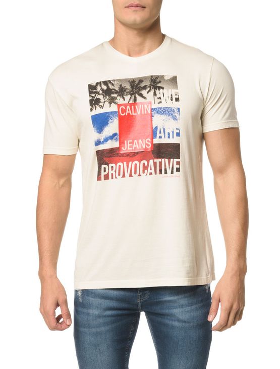 Camiseta CKJ MC Est.We Are Provocative - PP