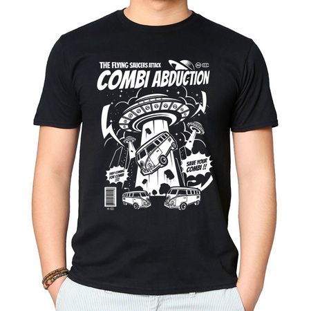 Camiseta Combi Abduction P - PRETO