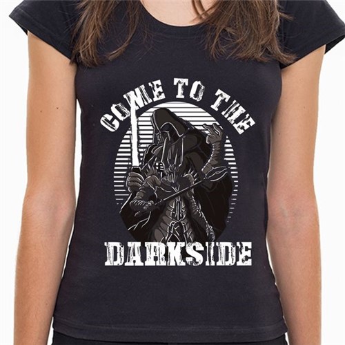 Camiseta Come To The Darkside Feminina 7D25 - Camiseta Come To The Darkside - Feminina - P