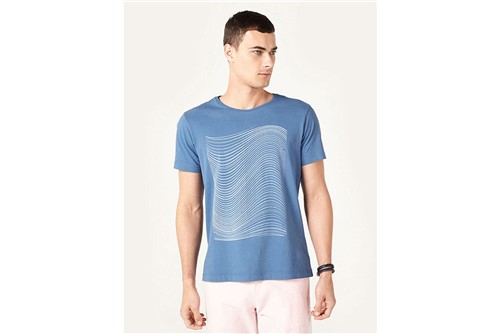 Camiseta Copan - Azul - G