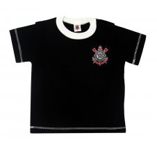 Camiseta Corinthians Baby Look Infantil Menino - Revedor