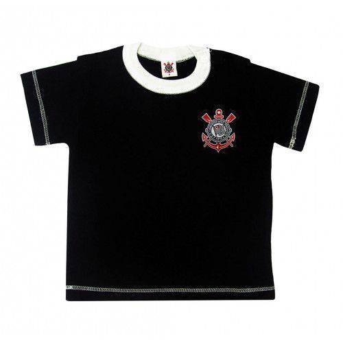 Camiseta Corinthians Baby Look Infantil Menino - Revedor