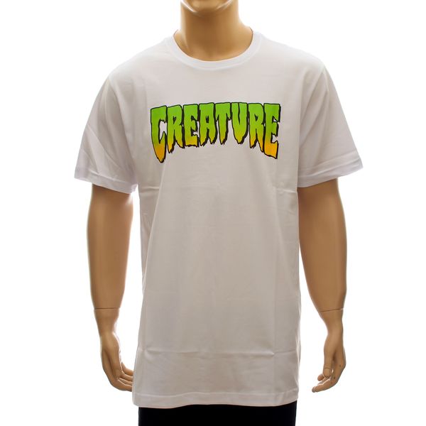 Camiseta Creature Classic Logo White (P)