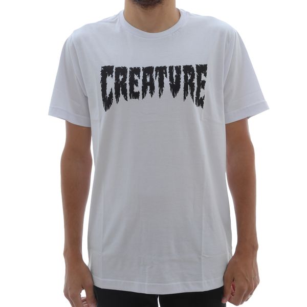 Camiseta Creature Shredded White (P)