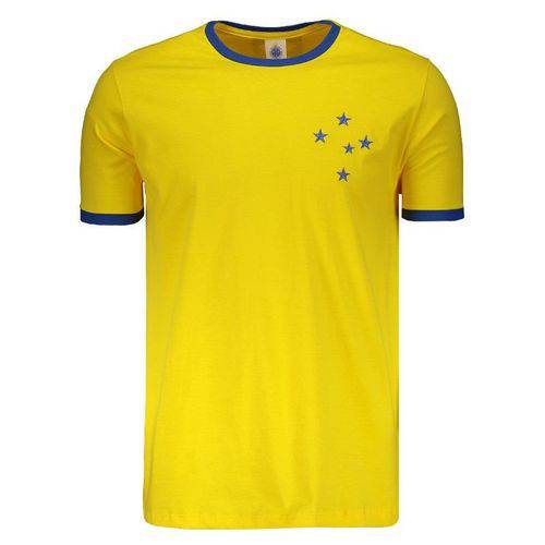 Camiseta Cruzeiro Brasil Amarela - Braziline