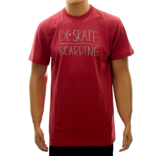 Camiseta DC Básica Scribbed Muscle Red (GG)