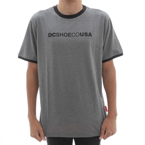 Camiseta DC Skate Ringer Grey (M)