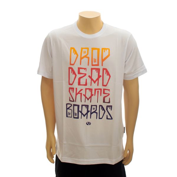 Camiseta Drop Dead Nightmare Branco (GG)