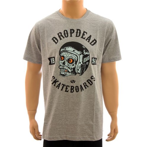 Camiseta Drop Dead Skull Sketchy (P)