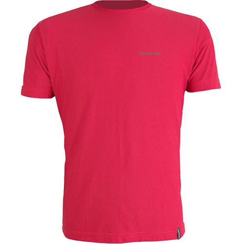 Camiseta Dry Cool Masculina com Proteção Solar 50 Vermelha Manga Curta - Conquista