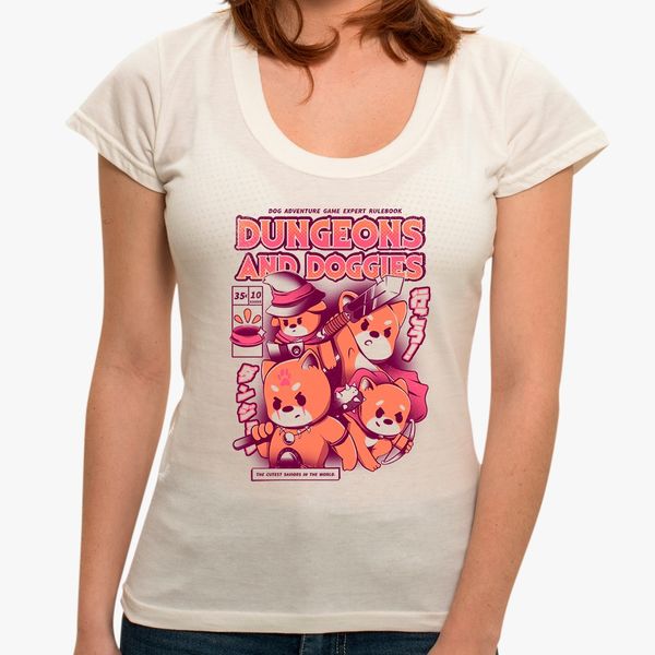 Camiseta Dungeon And Doggies - Feminina CR - Camiseta Dungeons And Doggies - Feminina - P