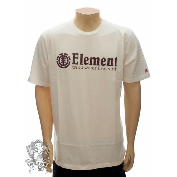 Camiseta Element PACK LOGO OFF WHITE (P)