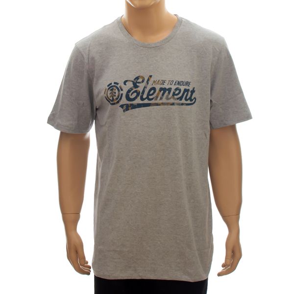 Camiseta Element Signature Cinza Claro (P)