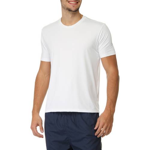 Camiseta Esportiva Zero Açucar Básica Alongada Branco M