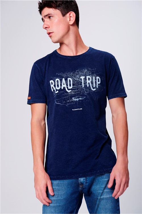 Camiseta Estampa Road Trip Masculina