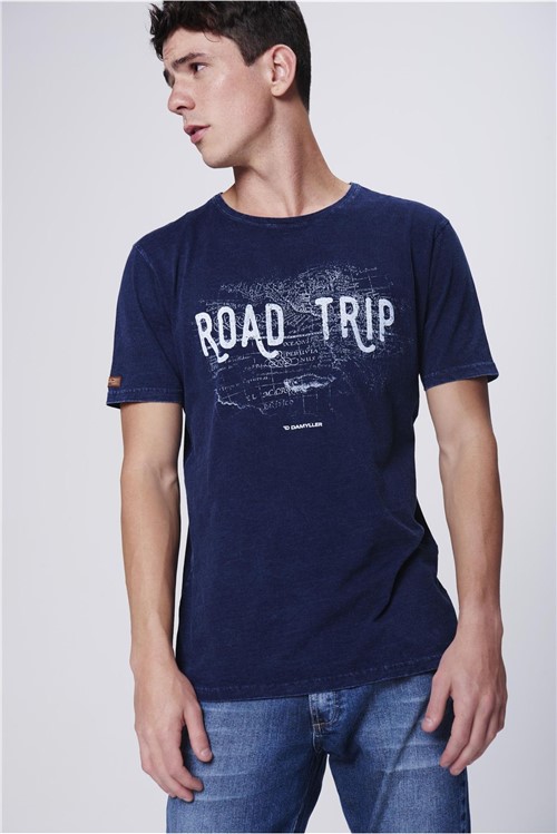 Camiseta Estampa Road Trip Masculina